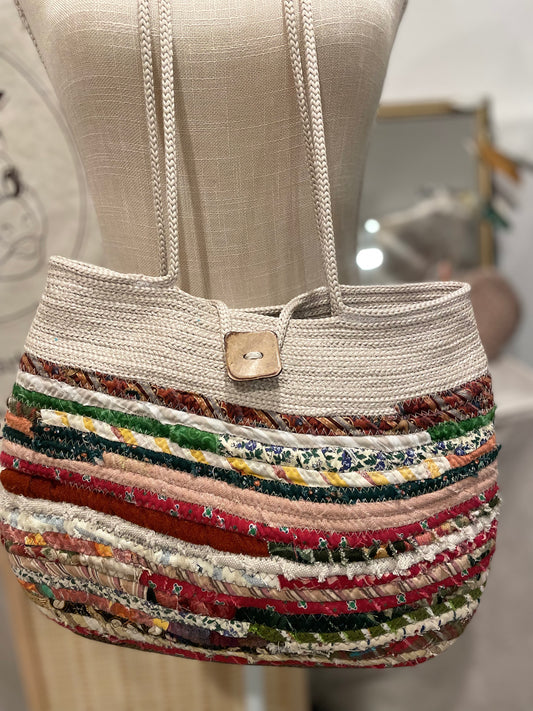Autumn’s promise rope tote