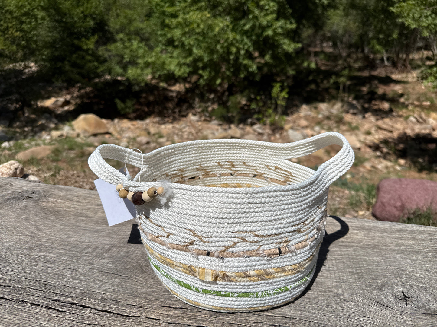 Freshen Up! Large rope basket