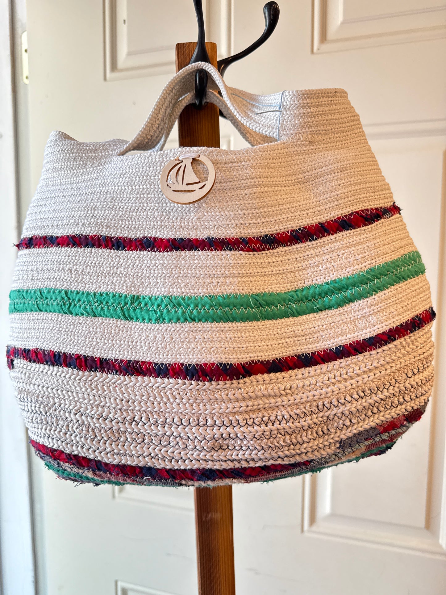 Nautical rope tote