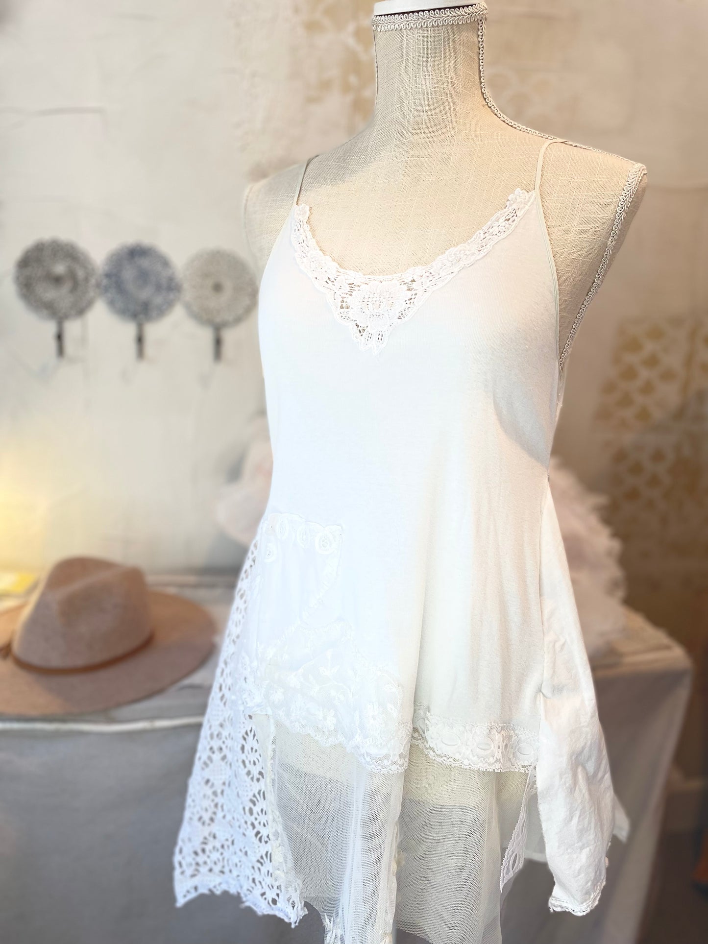 Whisper Up-cycled Cami