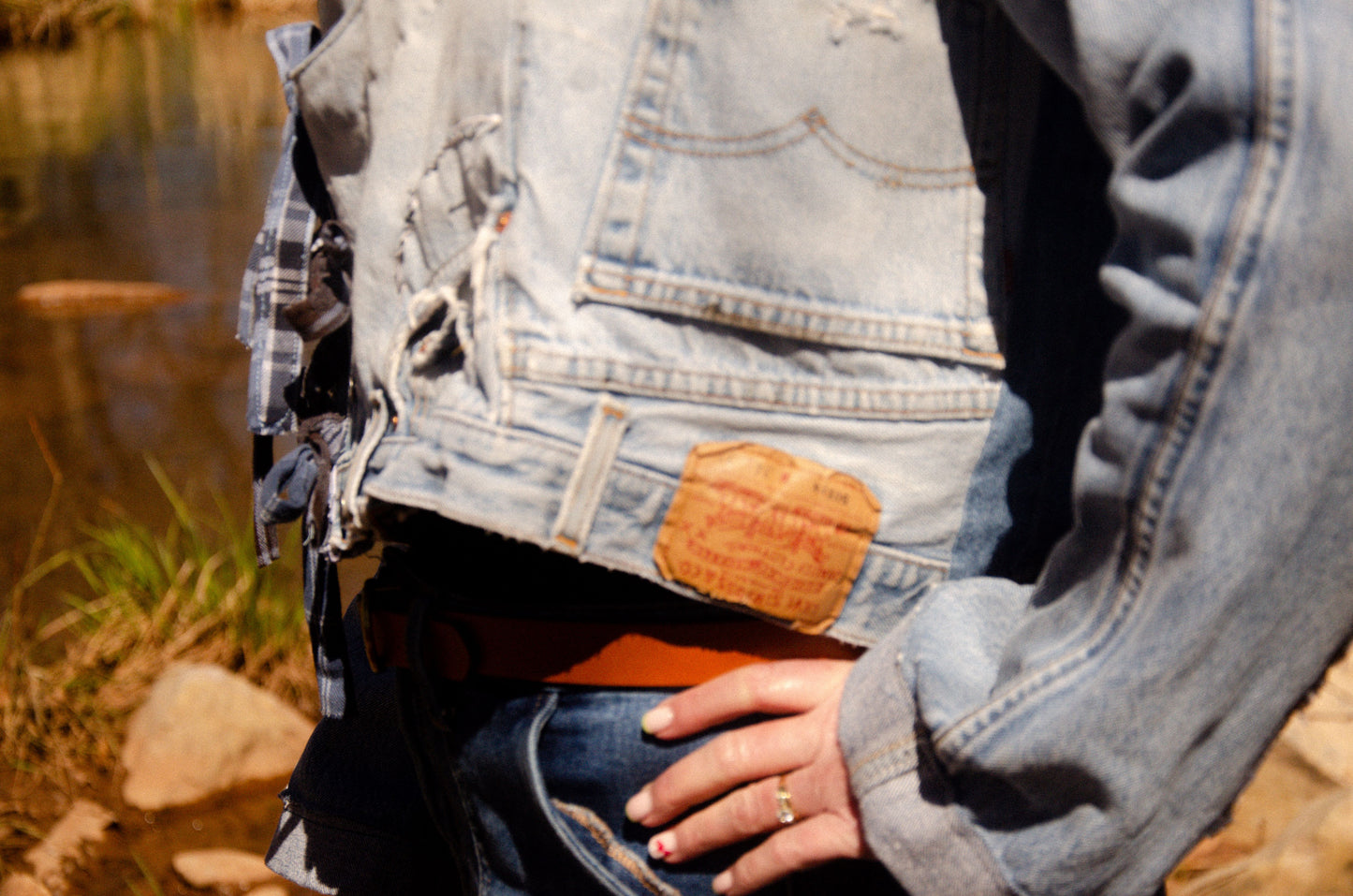 Gimme Your Levi’s original cropped jacket