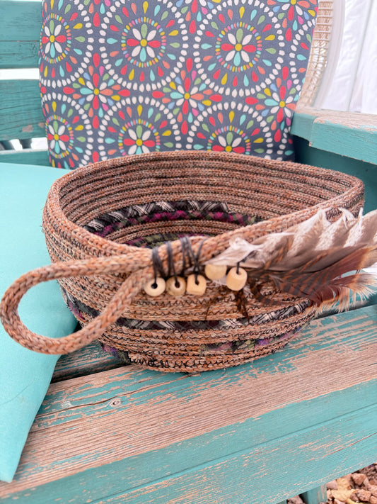 Gathering goods basket