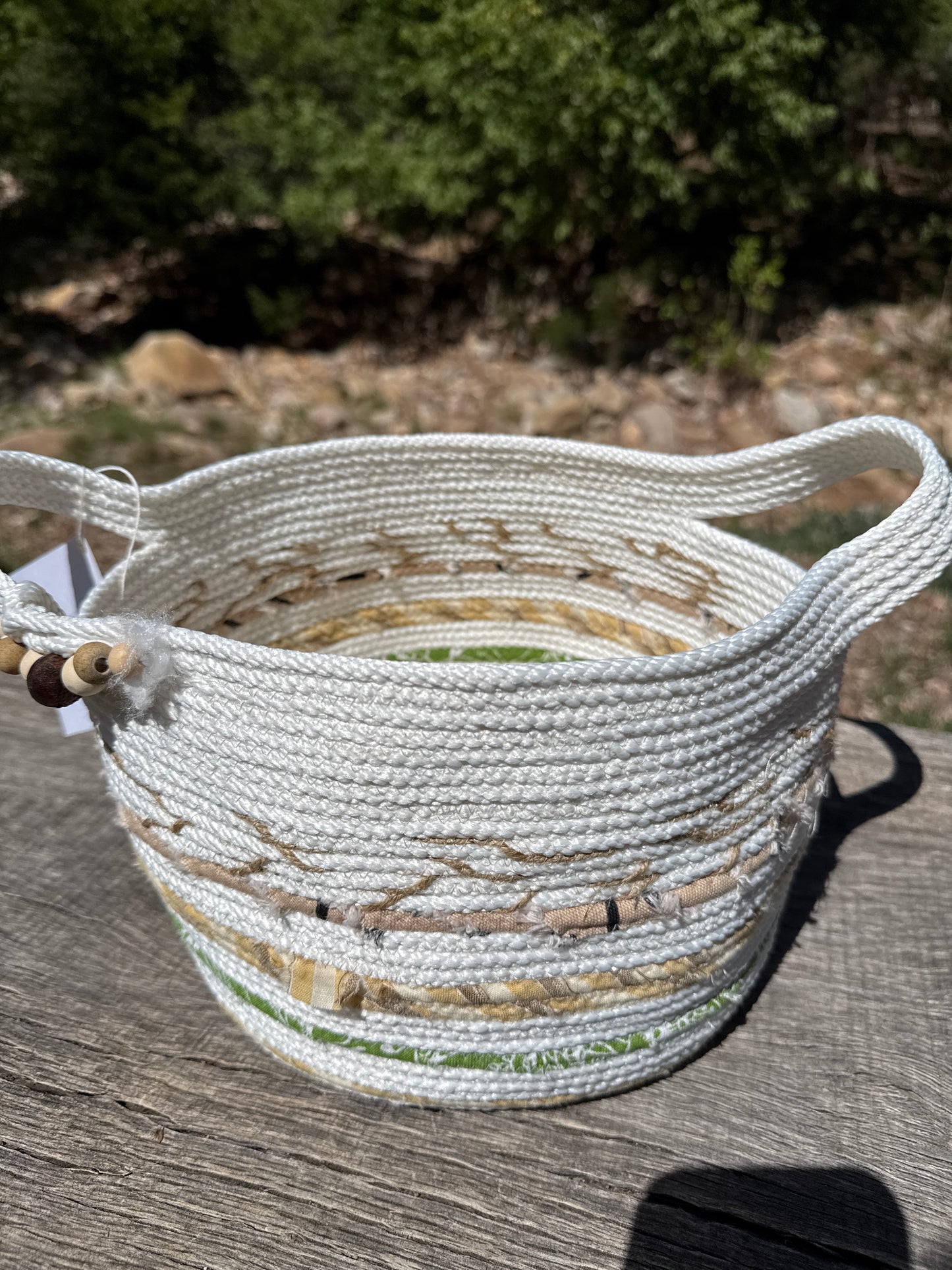 Freshen Up! Large rope basket
