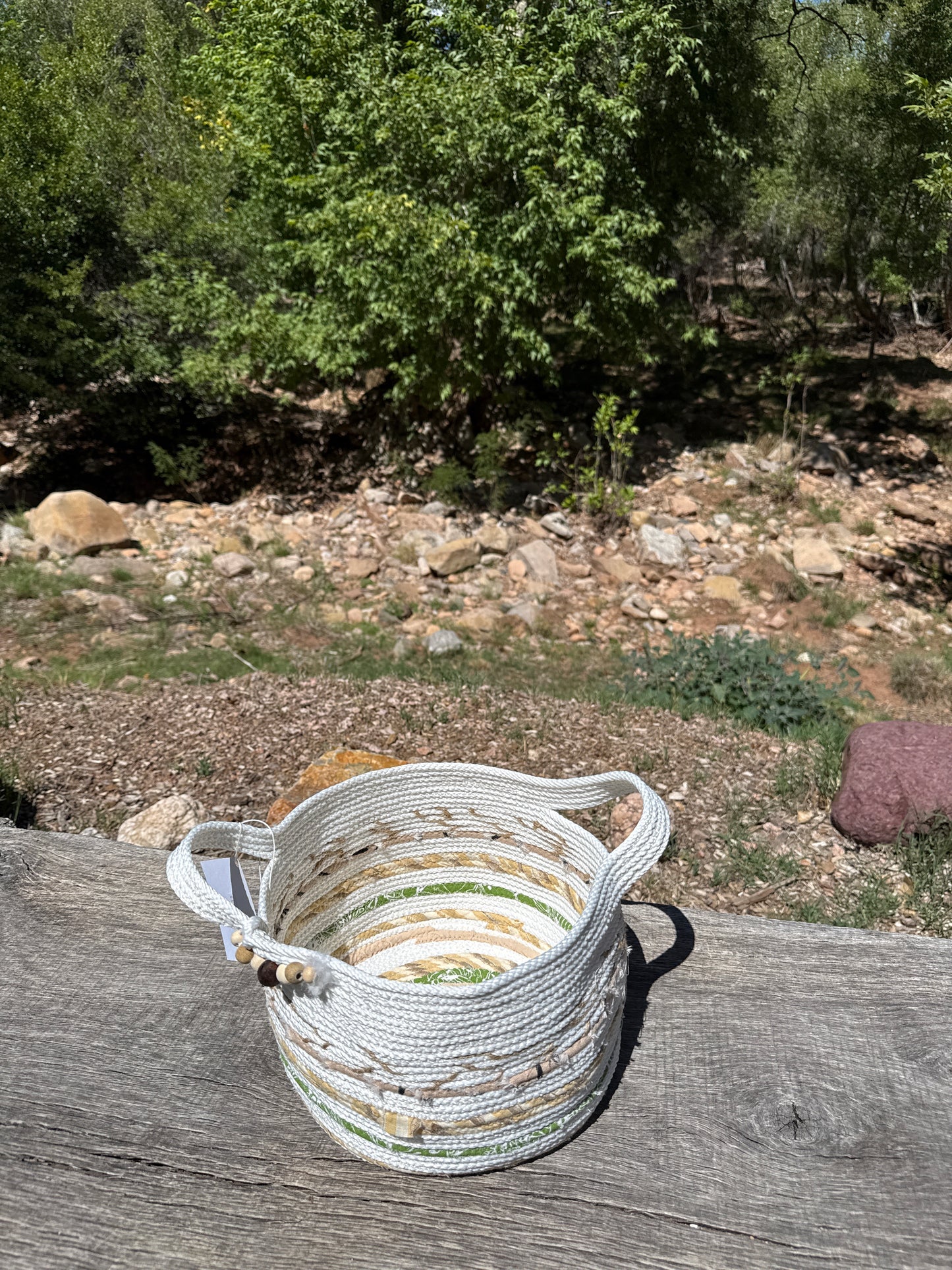 Freshen Up! Large rope basket