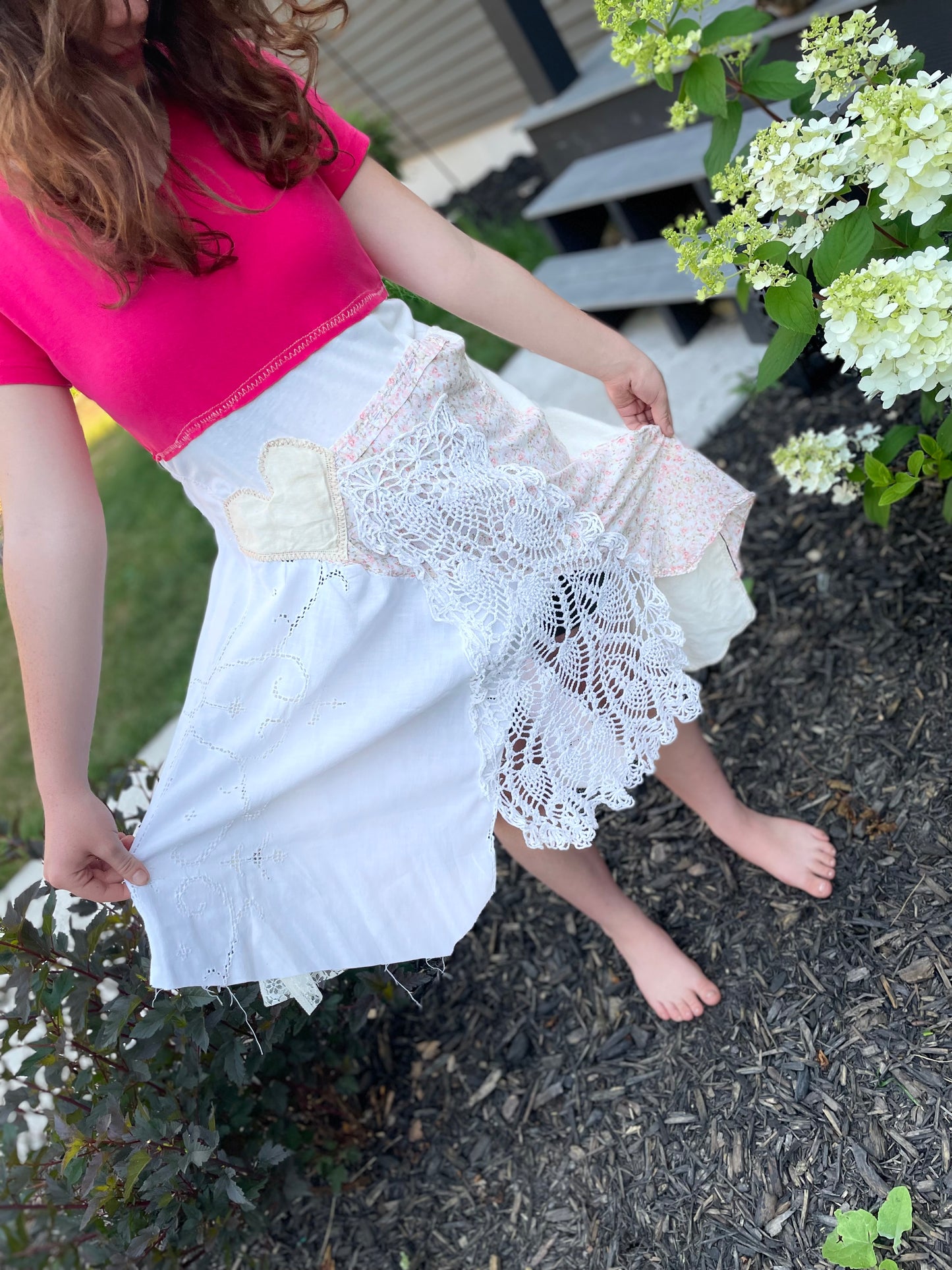 Fairy Rose Up-cycled dress