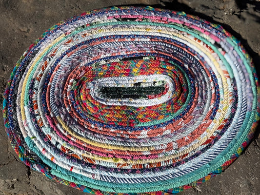 Fiesta handmade accent rug