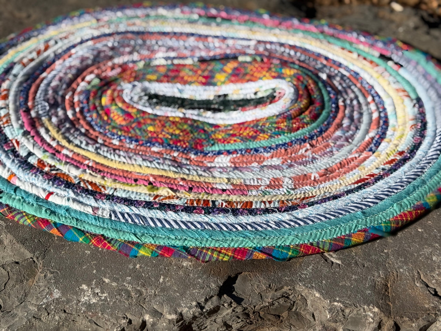 Fiesta handmade accent rug