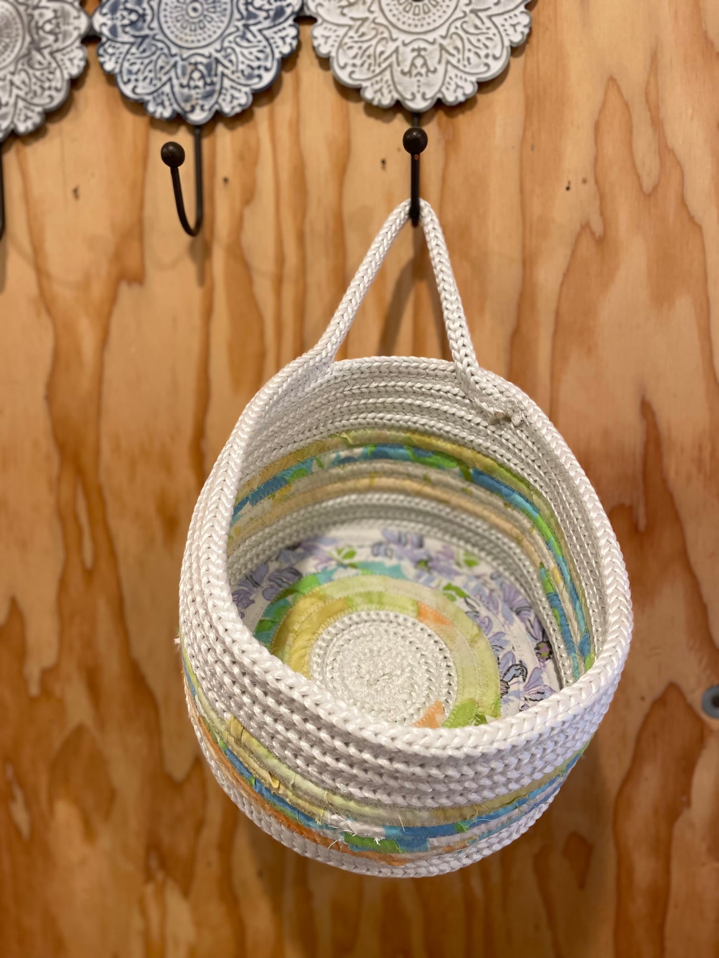 Hanging Spring rope basket