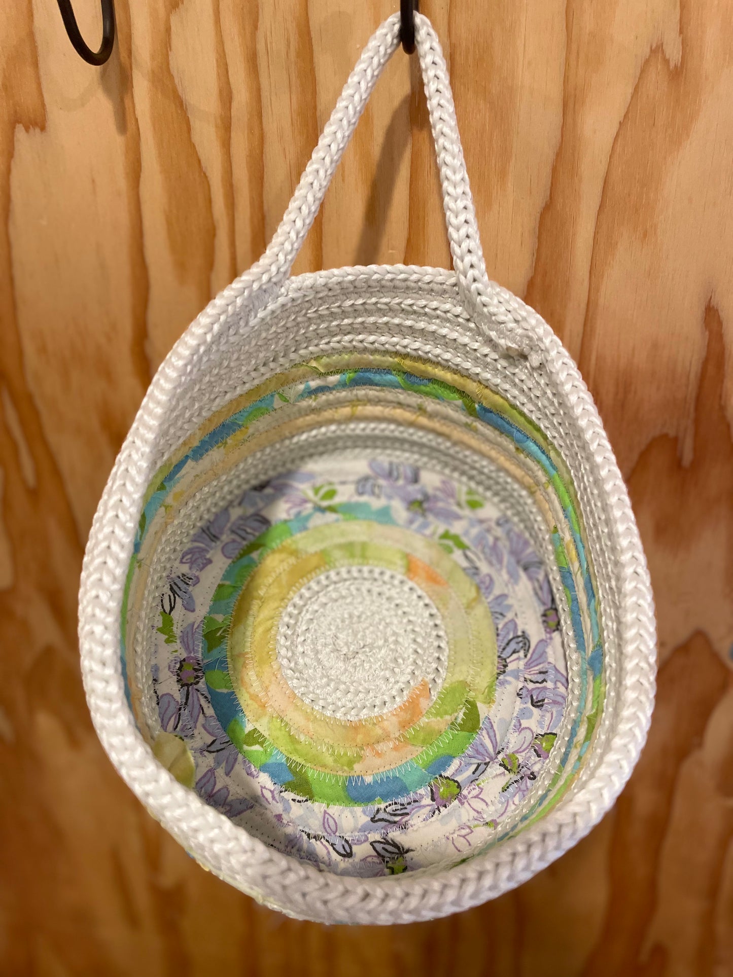 Hanging Spring rope basket