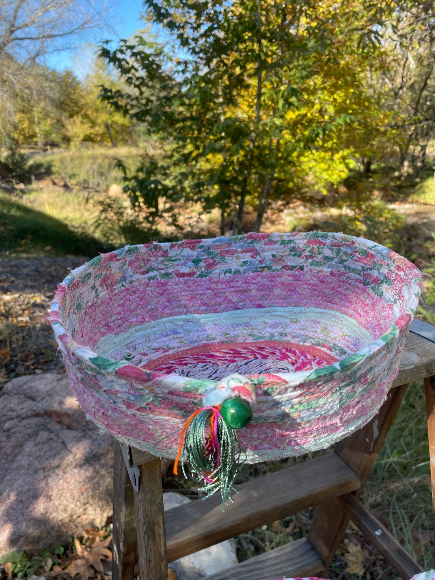 Pink basket set