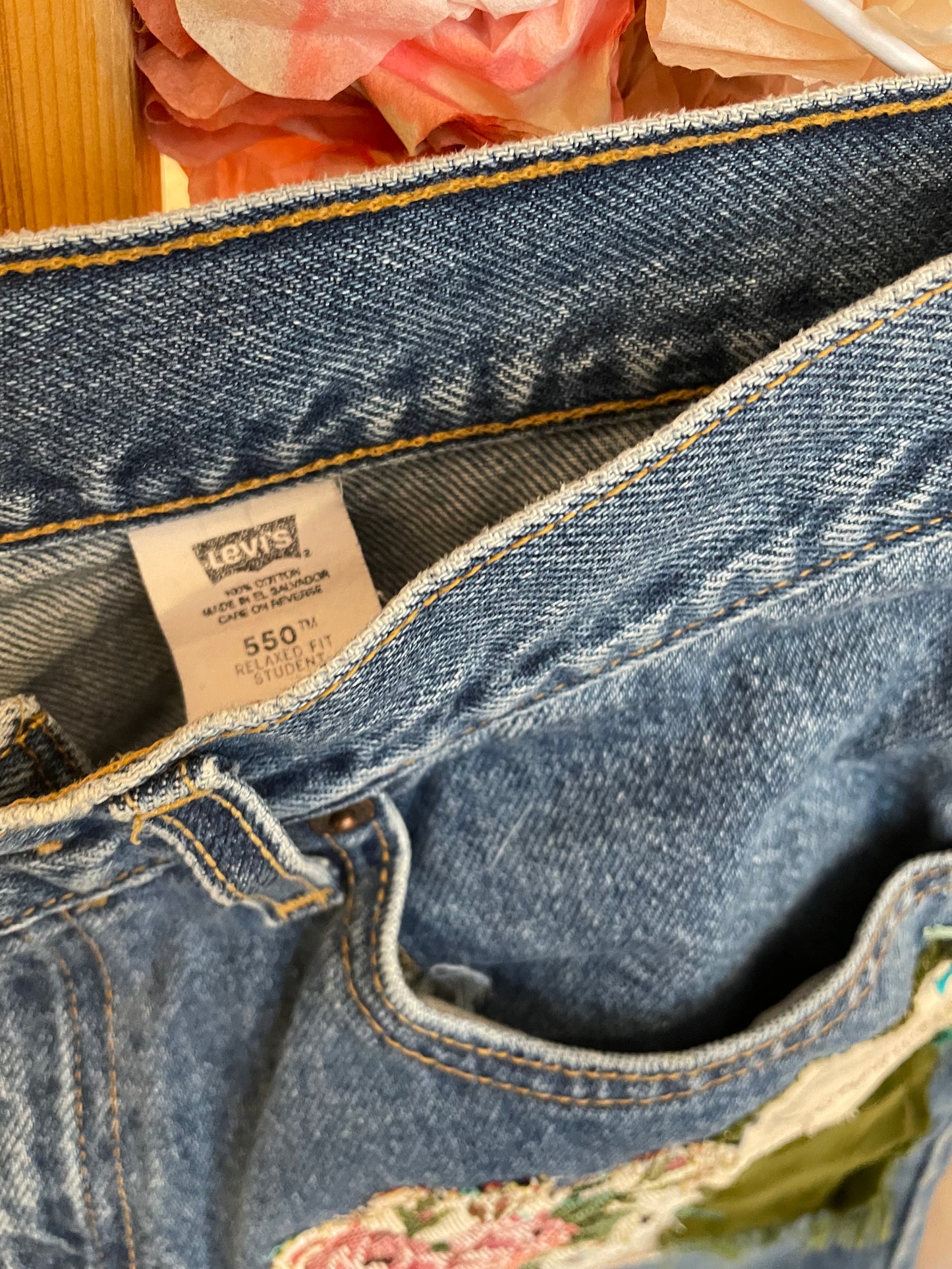 True vintage Levi’s 550s